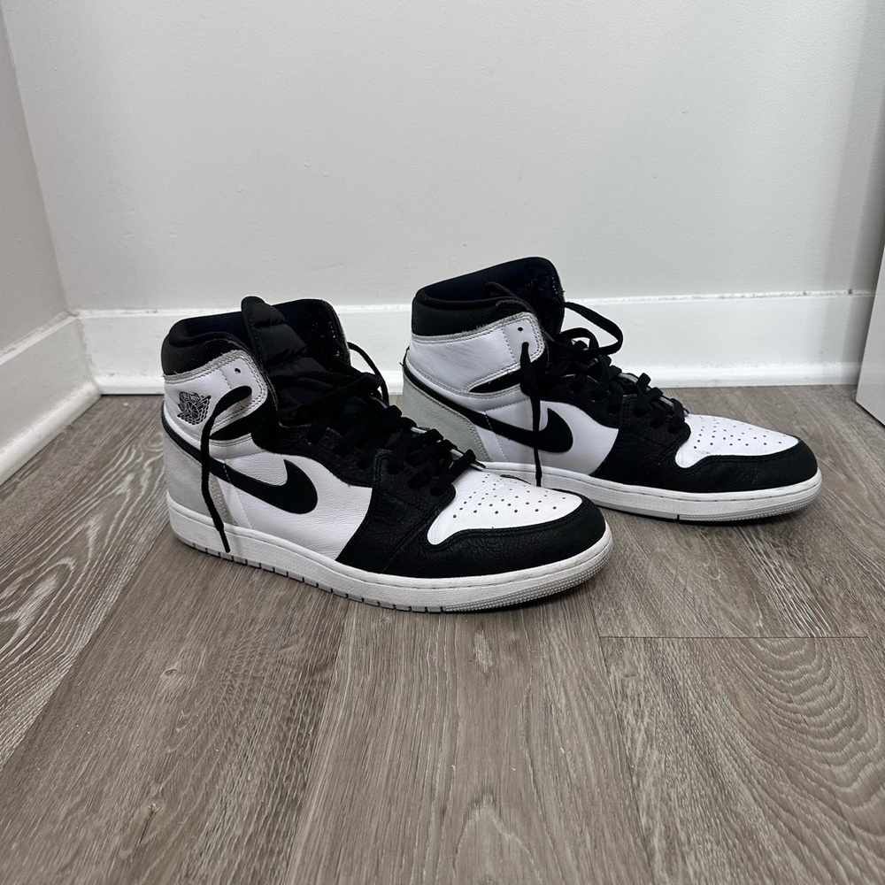 Jordan Athletic Shoes Black and White